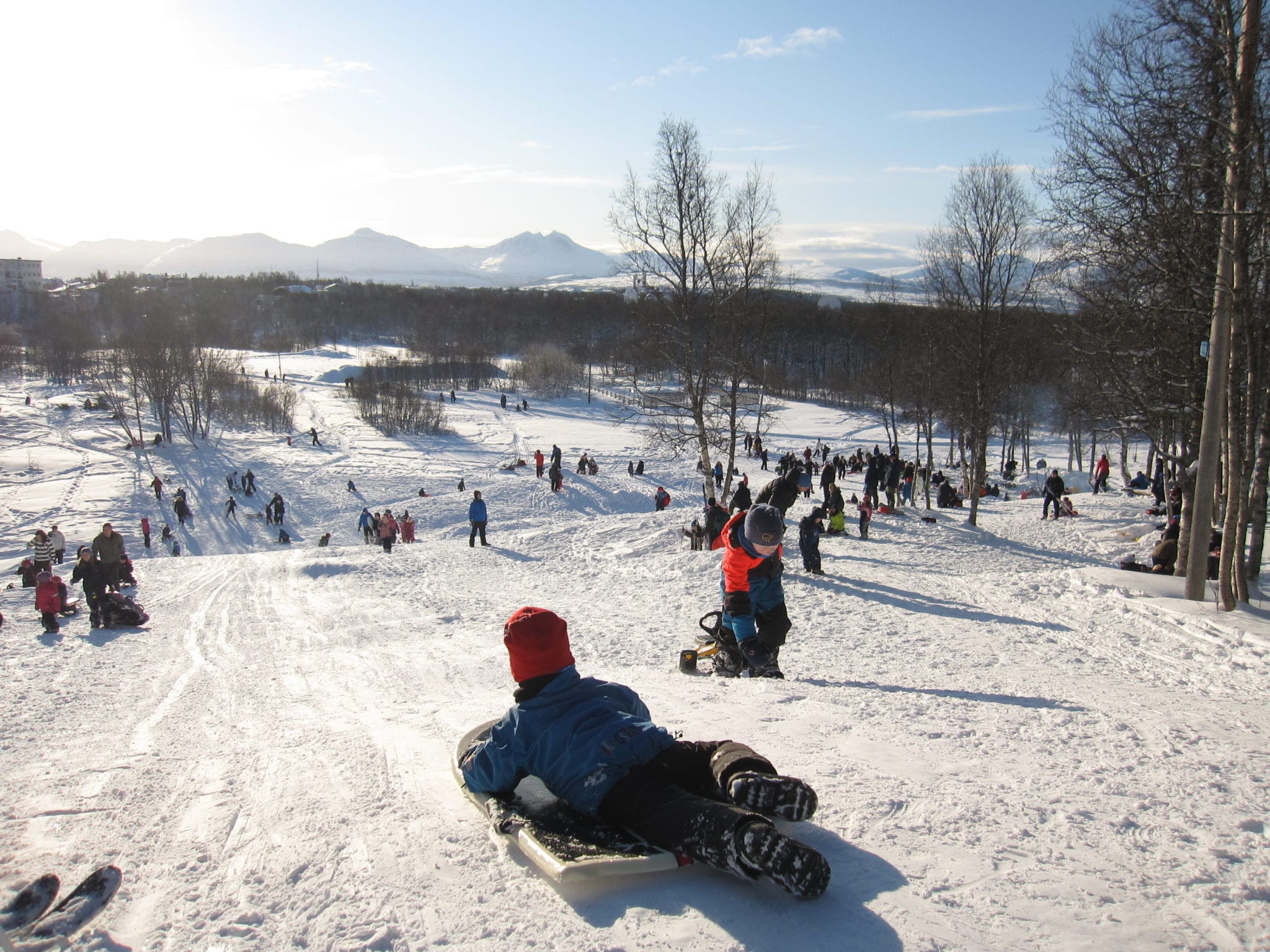 Vinter på Charlottenlund